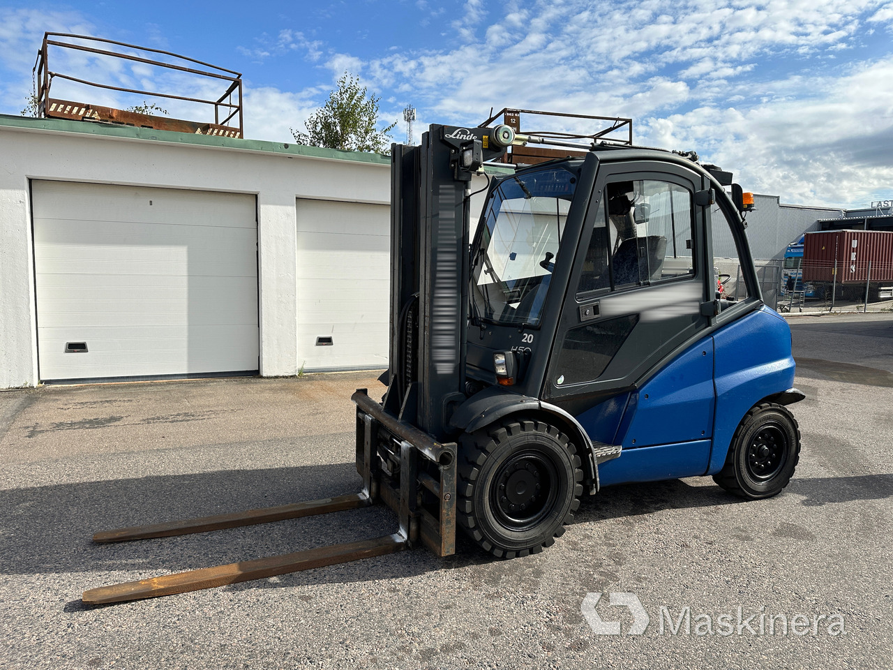 Truck Linde H50D Triplex - Dizel viljuškar: slika 1 Truck Linde H50D Triplex - Dizel viljuškar: slika 1