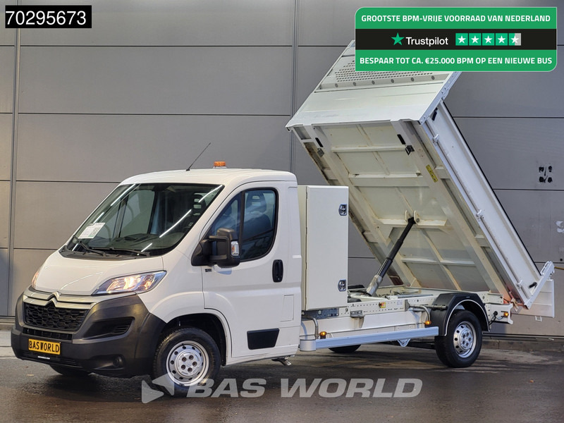 Citroën Jumper 110pk Kipper met Kist Trekhaak Euro6 Tipper Benne Kieper Trekhaak - Dostavno vozilo kiper: slika 1 Citroën Jumper 110pk Kipper met Kist Trekhaak Euro6 Tipper Benne Kieper Trekhaak - Dostavno vozilo kiper: slika 1