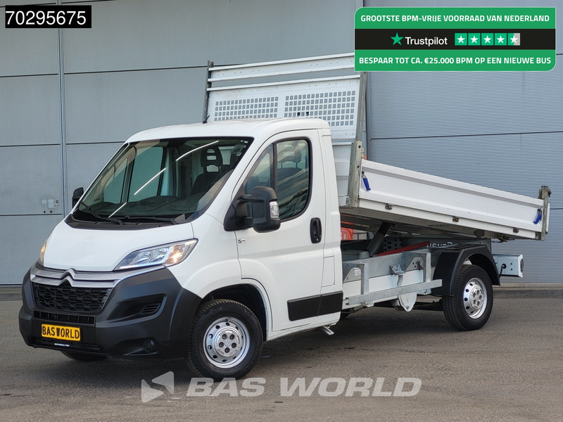 Citroën Jumper 130pk Kipper met Kist Trekhaak Euro6 Tipper Benne Kieper Airco Trekhaak Cruise control - Dostavno vozilo kiper: slika 1 Citroën Jumper 130pk Kipper met Kist Trekhaak Euro6 Tipper Benne Kieper Airco Trekhaak Cruise control - Dostavno vozilo kiper: slika 1