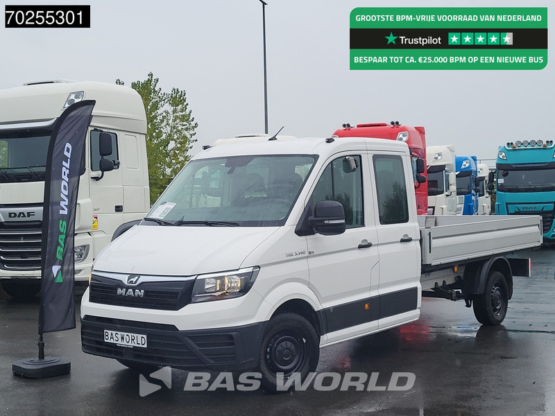 MAN TGE 3.140 Automatik Pritsche AHK Doppel Kabine Klima Tempomat Pickup Airco Dubbel cabine Trekhaak Cruise control - Dostavno vozilo: slika 1 MAN TGE 3.140 Automatik Pritsche AHK Doppel Kabine Klima Tempomat Pickup Airco Dubbel cabine Trekhaak Cruise control - Dostavno vozilo: slika 1