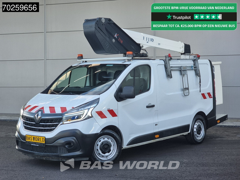 Renault Trafic 145pk Klubb K21B 11,4meter werkhoogte Hoogwerker Euro6 Nacelle Arbeitsbühne 5m3 Airco Cruise control - Dostavno vozilo: slika 1 Renault Trafic 145pk Klubb K21B 11,4meter werkhoogte Hoogwerker Euro6 Nacelle Arbeitsbühne 5m3 Airco Cruise control - Dostavno vozilo: slika 1