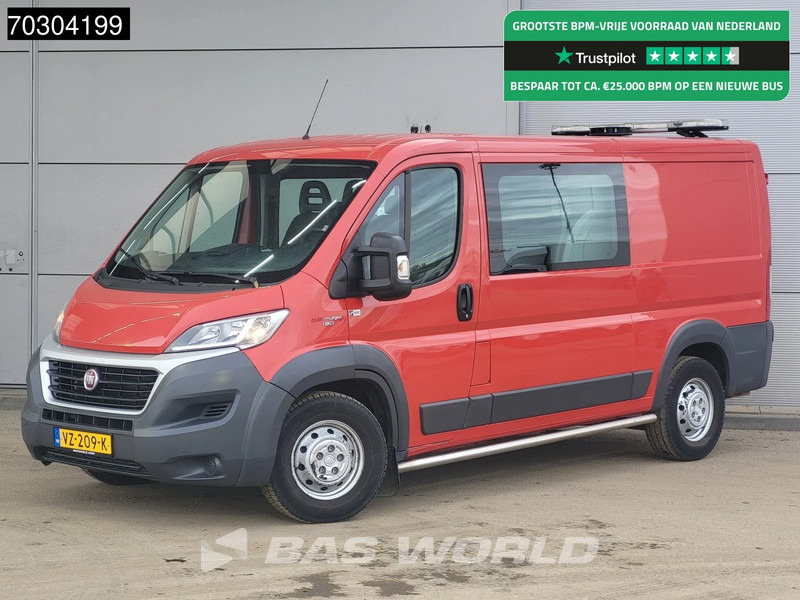 Fiat Ducato 130pk Dubbel Cabine L2H1 Trekhaak Airco Camera Werkplaatsinrichting APK 09-2026 Euro6 DC Doka Mixto L2 Airco Trekhaak - Furgon: slika 1 Fiat Ducato 130pk Dubbel Cabine L2H1 Trekhaak Airco Camera Werkplaatsinrichting APK 09-2026 Euro6 DC Doka Mixto L2 Airco Trekhaak - Furgon: slika 1
