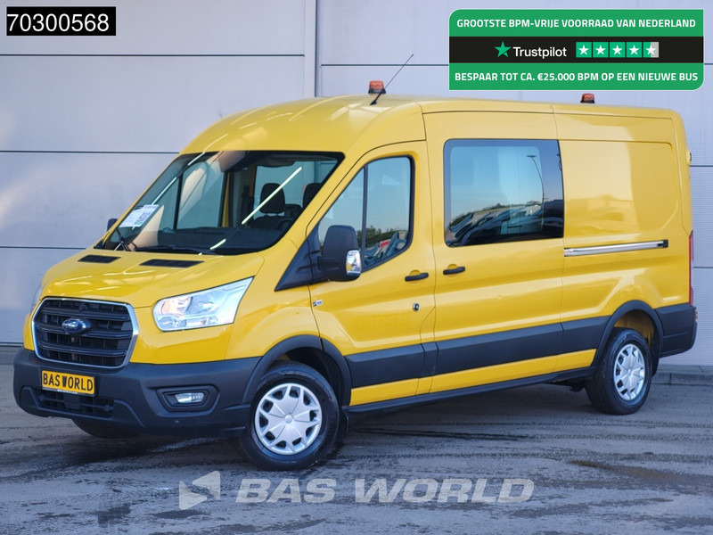 Ford Transit 130pk Dubbel Cabine 2x Schuifdeur L3H2 Trekhaak Airco Cruise Parkeersensoren Euro6 L3 DC Doka Mixto Airco Trekhaak Cruise contro - Mali kombi: slika 1 Ford Transit 130pk Dubbel Cabine 2x Schuifdeur L3H2 Trekhaak Airco Cruise Parkeersensoren Euro6 L3 DC Doka Mixto Airco Trekhaak Cruise contro - Mali kombi: slika 1