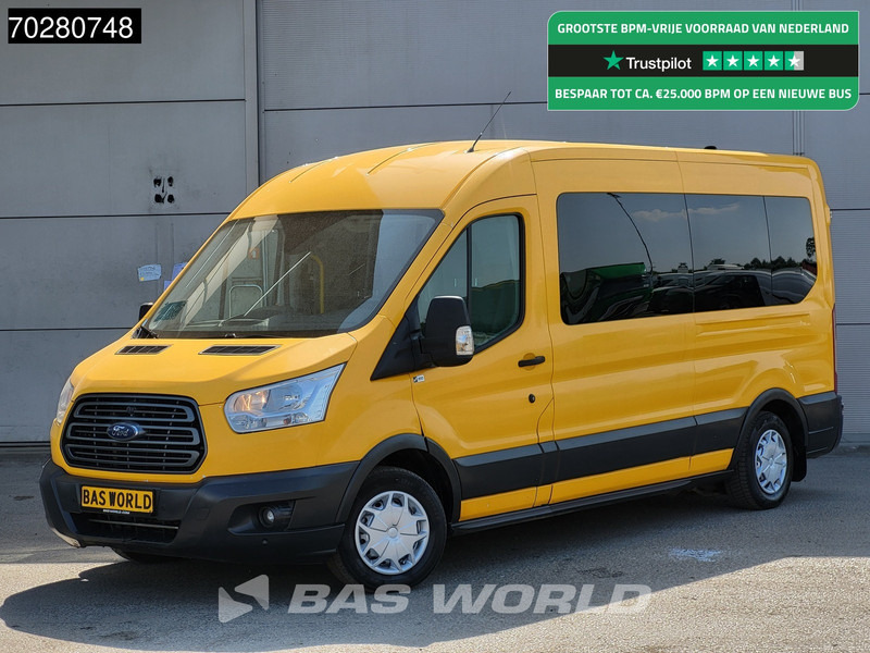 Ford Transit 130pk Personenvervoer Luchtvering Taxi L3H2 Ramp Airco Cruise Parkeersensoren Euro6 Kombi Tourer 11m3 Airco Cruise control - Minibus, Putnički kombi: slika 1 Ford Transit 130pk Personenvervoer Luchtvering Taxi L3H2 Ramp Airco Cruise Parkeersensoren Euro6 Kombi Tourer 11m3 Airco Cruise control - Minibus, Putnički kombi: slika 1