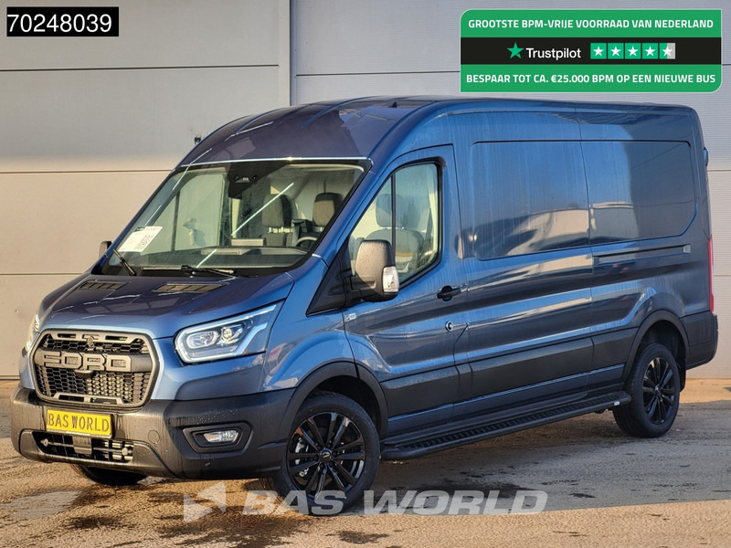 Ford Transit 165pk Automaat Black Edition Limited Raptor Grill L3H2 New model! CarPlay Xenon Camera 11m3 Airco Cruise control - Furgon: slika 1 Ford Transit 165pk Automaat Black Edition Limited Raptor Grill L3H2 New model! CarPlay Xenon Camera 11m3 Airco Cruise control - Furgon: slika 1