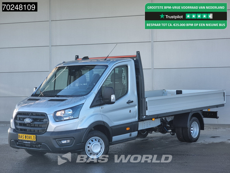 Ford Transit 165pk Open laadbak Dubbellucht Pritsche Trekhaak Airco Cruise Camera 3m3 Airco Trekhaak Cruise control - Dostavno vozilo s ravnom platformom: slika 1 Ford Transit 165pk Open laadbak Dubbellucht Pritsche Trekhaak Airco Cruise Camera 3m3 Airco Trekhaak Cruise control - Dostavno vozilo s ravnom platformom: slika 1