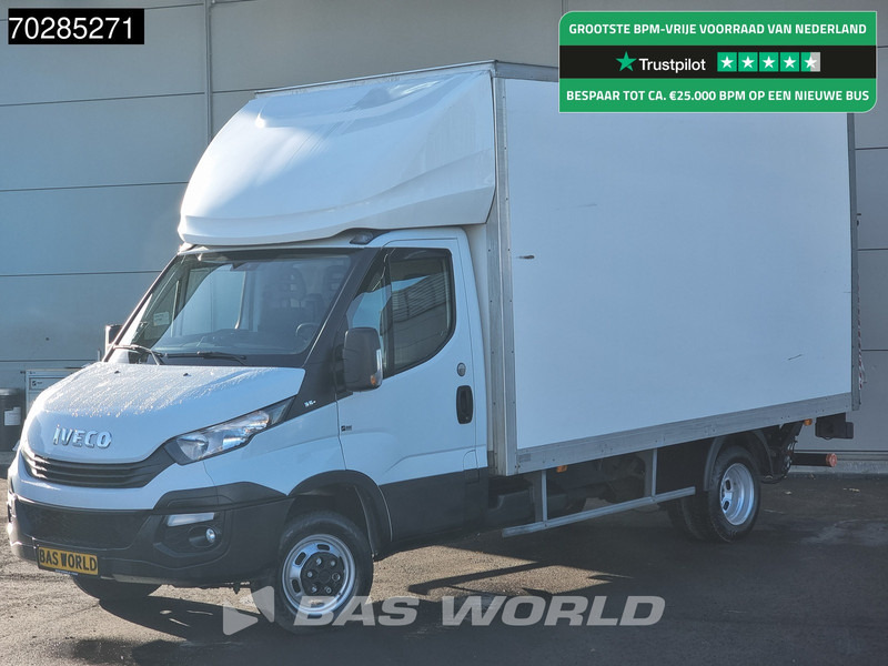 Iveco Daily 35C14 COMING SOON! Laadklep Dubbellucht Bakwagen Airco Cruise Euro6 Meubelbak Koffer 20m3 Airco Cruise control - Dostavno vozilo sa zatvorenim sandukom: slika 1 Iveco Daily 35C14 COMING SOON! Laadklep Dubbellucht Bakwagen Airco Cruise Euro6 Meubelbak Koffer 20m3 Airco Cruise control - Dostavno vozilo sa zatvorenim sandukom: slika 1