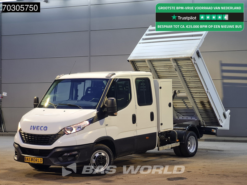 Iveco Daily 35C14 Dubbel Cabine Kipper met Kist Dubbellucht 3,5t Trekhaak Airco Cruise Euro6 Tipper Benne Kieper Airco Trekhaak Cruise contr - Dostavno vozilo kiper: slika 1 Iveco Daily 35C14 Dubbel Cabine Kipper met Kist Dubbellucht 3,5t Trekhaak Airco Cruise Euro6 Tipper Benne Kieper Airco Trekhaak Cruise contr - Dostavno vozilo kiper: slika 1