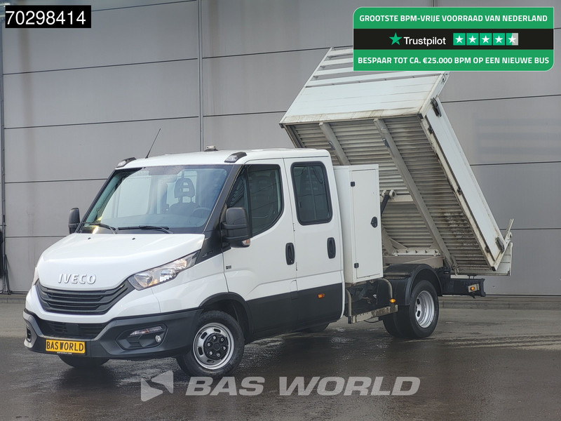 Iveco Daily 35C14 Kipper met Kist Dubbel Cabine 3,5t Trekhaak Dubbellucht Airco Cruise Euro6 Tipper Benne Kieper Airco Trekhaak Cruise contr - Dostavno vozilo kiper: slika 1 Iveco Daily 35C14 Kipper met Kist Dubbel Cabine 3,5t Trekhaak Dubbellucht Airco Cruise Euro6 Tipper Benne Kieper Airco Trekhaak Cruise contr - Dostavno vozilo kiper: slika 1