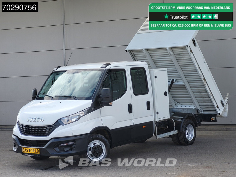 Iveco Daily 35C14 Kipper met Kist Dubbel Cabine Dubbellucht 3,5t Trekhaak Airco Cruise Euro6 Kieper Tipper Benne 2m3 Airco Trekhaak Cruise c - Dostavno vozilo kiper: slika 1 Iveco Daily 35C14 Kipper met Kist Dubbel Cabine Dubbellucht 3,5t Trekhaak Airco Cruise Euro6 Kieper Tipper Benne 2m3 Airco Trekhaak Cruise c - Dostavno vozilo kiper: slika 1