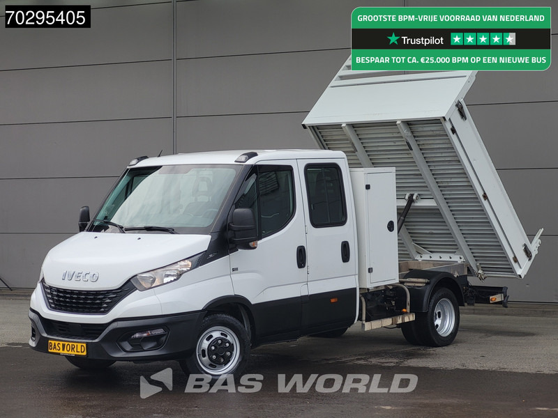 Iveco Daily 35C14 Kipper met Kist Dubbel Cabine Dubbellucht 3,5t Trekhaak Airco Cruise Euro6 Kieper Tipper Benne Airco Trekhaak Cruise contr - Dostavno vozilo kiper: slika 1 Iveco Daily 35C14 Kipper met Kist Dubbel Cabine Dubbellucht 3,5t Trekhaak Airco Cruise Euro6 Kieper Tipper Benne Airco Trekhaak Cruise contr - Dostavno vozilo kiper: slika 1