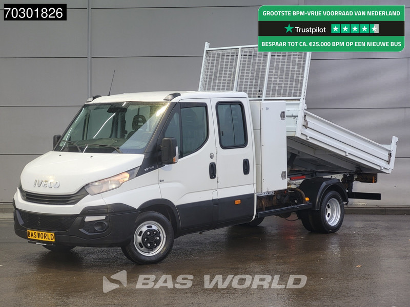 Iveco Daily 35C14 Kipper met Kist Dubbel Cabine Dubbellucht 3,5t Trekhaak Airco Cruise Euro6 Tipper Benne Kieper Airco Trekhaak Cruise contr - Dostavno vozilo kiper: slika 1 Iveco Daily 35C14 Kipper met Kist Dubbel Cabine Dubbellucht 3,5t Trekhaak Airco Cruise Euro6 Tipper Benne Kieper Airco Trekhaak Cruise contr - Dostavno vozilo kiper: slika 1