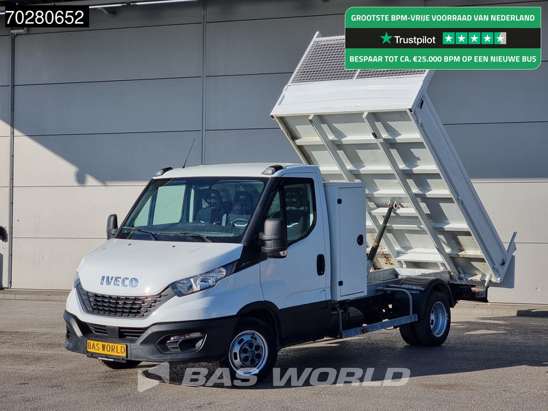 Iveco Daily 35C14 Kipper met Kist Dubbellucht 3,5t Trekhaak Airco Cruise Euro6 Tipper Benne Kieper 2m3 Airco Trekhaak Cruise control - Dostavno vozilo kiper: slika 1 Iveco Daily 35C14 Kipper met Kist Dubbellucht 3,5t Trekhaak Airco Cruise Euro6 Tipper Benne Kieper 2m3 Airco Trekhaak Cruise control - Dostavno vozilo kiper: slika 1