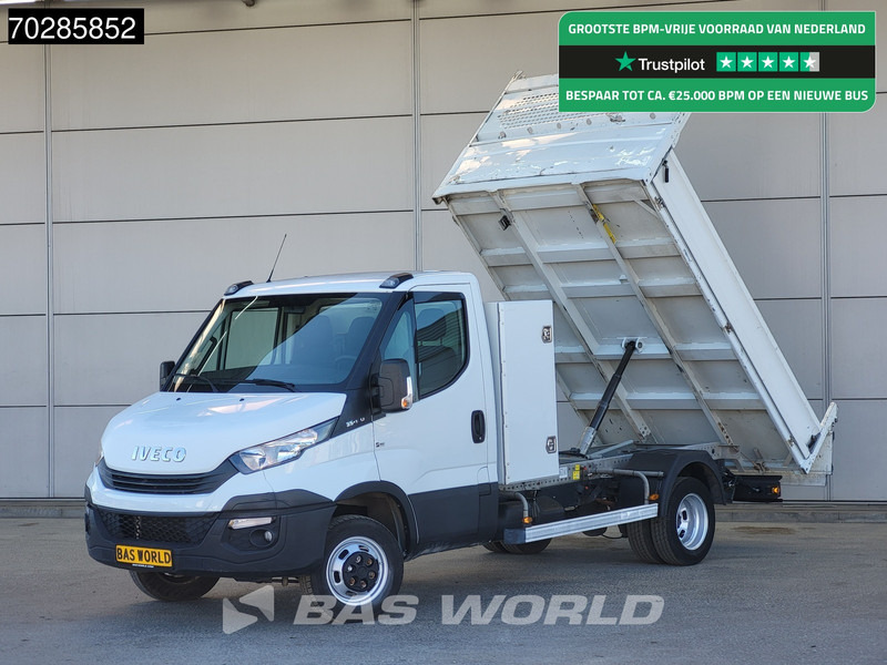 Iveco Daily 35C14 Open Laadbak met Kist Dubbellucht 3,5t Trekhaak Airco Cruise Euro6 Pritsche Pickup Open Box Airco Trekhaak Cruise control - Dostavno vozilo s ravnom platformom: slika 1 Iveco Daily 35C14 Open Laadbak met Kist Dubbellucht 3,5t Trekhaak Airco Cruise Euro6 Pritsche Pickup Open Box Airco Trekhaak Cruise control - Dostavno vozilo s ravnom platformom: slika 1