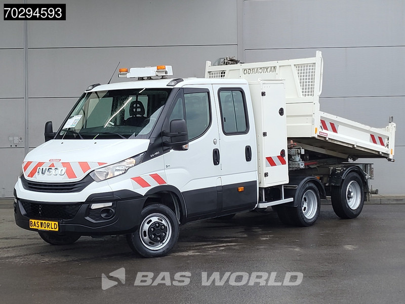 Iveco Daily 35C15 3.0L Kipper met Kist Maxicargo Airco Cruise Camera Euro6 Tipper Benne Kieper 2m3 Airco Dubbel cabine Cruise control - Dostavno vozilo kiper: slika 3 Iveco Daily 35C15 3.0L Kipper met Kist Maxicargo Airco Cruise Camera Euro6 Tipper Benne Kieper 2m3 Airco Dubbel cabine Cruise control - Dostavno vozilo kiper: slika 3