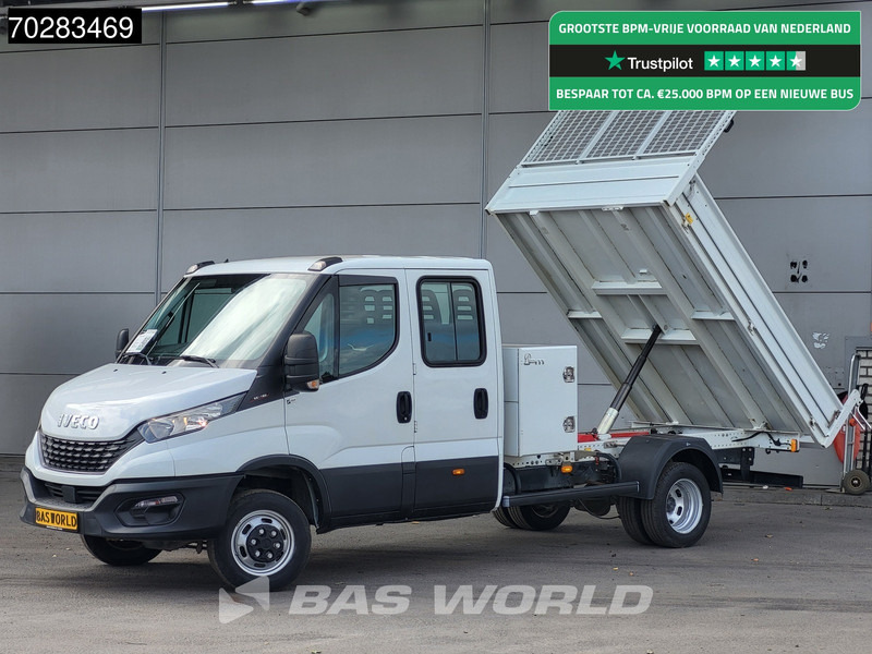 Iveco Daily 35C16 3.0L Kipper met Kist Dubbel Cabine 160PK Dubbellucht 3,5t Trekhaak Navi Airco Cruise Camera Euro6 Kieper Tipper Benne 2m3 - Dostavno vozilo kiper: slika 1 Iveco Daily 35C16 3.0L Kipper met Kist Dubbel Cabine 160PK Dubbellucht 3,5t Trekhaak Navi Airco Cruise Camera Euro6 Kieper Tipper Benne 2m3 - Dostavno vozilo kiper: slika 1