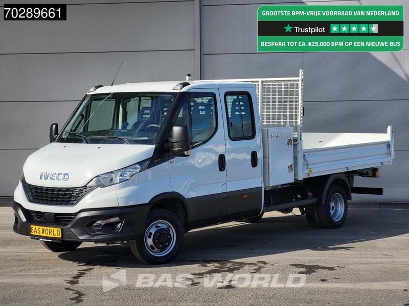 Iveco Daily 35C16 3.0L Open Laadbak met Kist Dubbel Cabine Dubbellucht 3,5t Trekhaak Airco Cruise Euro6 Pritsche Pickup Open Box 2m3 Airco T - Dostavno vozilo s ravnom platformom: slika 1 Iveco Daily 35C16 3.0L Open Laadbak met Kist Dubbel Cabine Dubbellucht 3,5t Trekhaak Airco Cruise Euro6 Pritsche Pickup Open Box 2m3 Airco T - Dostavno vozilo s ravnom platformom: slika 1