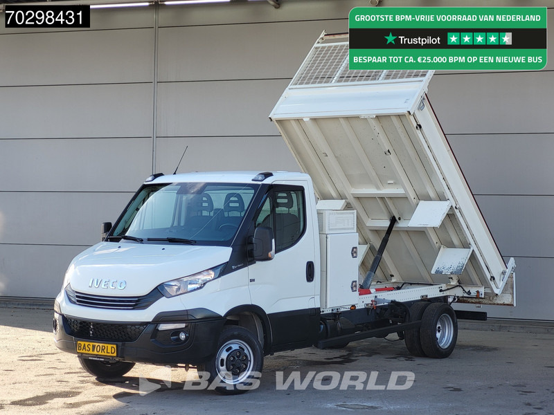 Iveco Daily 35C16 Automaat Kipper met Kist Dubbellucht 3,5t Trekhaak Airco Cruise Euro6 Tipper Benne Kieper Airco Trekhaak Cruise control - Dostavno vozilo kiper: slika 1 Iveco Daily 35C16 Automaat Kipper met Kist Dubbellucht 3,5t Trekhaak Airco Cruise Euro6 Tipper Benne Kieper Airco Trekhaak Cruise control - Dostavno vozilo kiper: slika 1