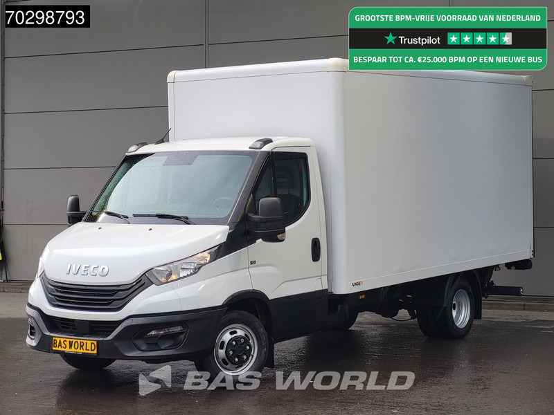 Iveco Daily 35C16 Laadklep Dubbellucht 160PK Bakwagen Airco Euro6 Meubelbak Koffer Airco - Dostavno vozilo sa zatvorenim sandukom: slika 1 Iveco Daily 35C16 Laadklep Dubbellucht 160PK Bakwagen Airco Euro6 Meubelbak Koffer Airco - Dostavno vozilo sa zatvorenim sandukom: slika 1