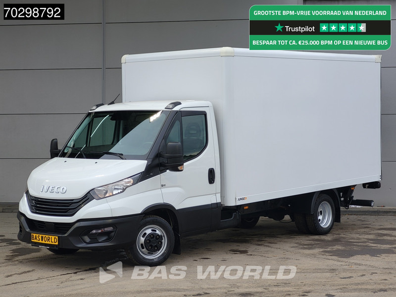 Iveco Daily 35C16 Laadklep Dubbellucht Bakwagen 160PK Airco Euro6 Meubelbak Koffer Airco - Dostavno vozilo sa zatvorenim sandukom: slika 1 Iveco Daily 35C16 Laadklep Dubbellucht Bakwagen 160PK Airco Euro6 Meubelbak Koffer Airco - Dostavno vozilo sa zatvorenim sandukom: slika 1