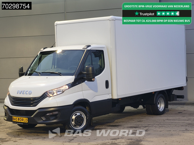 Iveco Daily 35C16 Laadklep Dubbellucht Bakwagen 160PK Airco Euro6 Meubelbak Koffer Airco - Dostavno vozilo sa zatvorenim sandukom: slika 1 Iveco Daily 35C16 Laadklep Dubbellucht Bakwagen 160PK Airco Euro6 Meubelbak Koffer Airco - Dostavno vozilo sa zatvorenim sandukom: slika 1