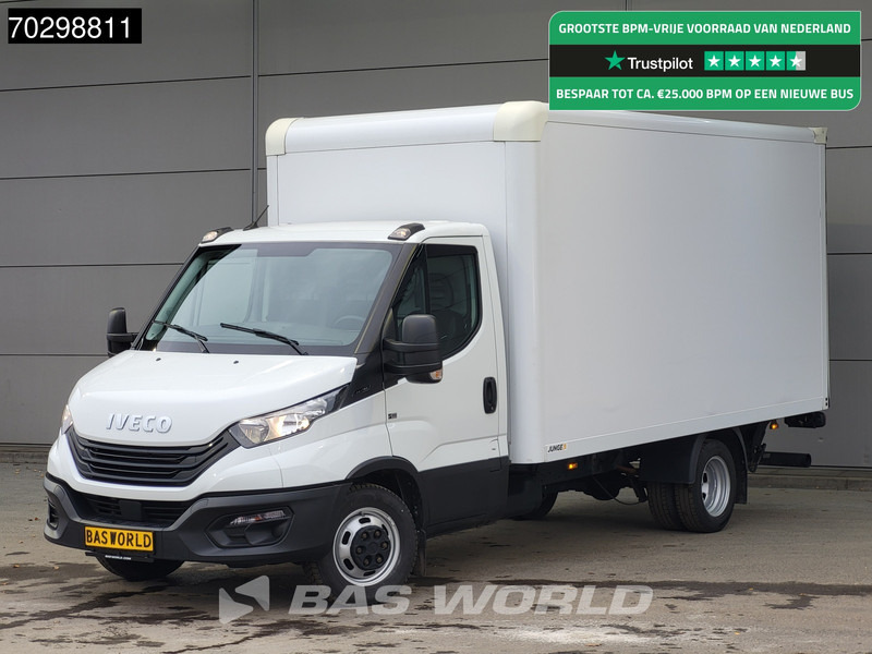Iveco Daily 35C16 Laadklep Dubbellucht Bakwagen 160PK Airco Euro6 Meubelbak Koffer Airco - Dostavno vozilo sa zatvorenim sandukom: slika 1 Iveco Daily 35C16 Laadklep Dubbellucht Bakwagen 160PK Airco Euro6 Meubelbak Koffer Airco - Dostavno vozilo sa zatvorenim sandukom: slika 1