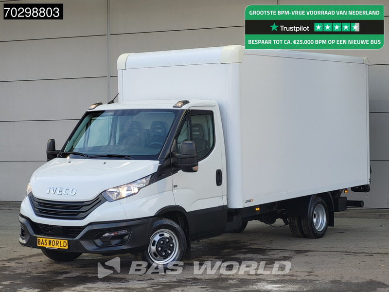 Iveco Daily 35C16 Laadklep Dubbellucht Bakwagen 160PK Airco Euro6 Meubelbak Koffer Airco - Dostavno vozilo sa zatvorenim sandukom: slika 1 Iveco Daily 35C16 Laadklep Dubbellucht Bakwagen 160PK Airco Euro6 Meubelbak Koffer Airco - Dostavno vozilo sa zatvorenim sandukom: slika 1