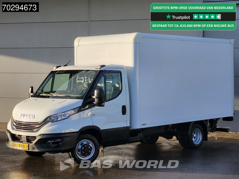 Iveco Daily 35C16 Laadklep Dubbelucht Bakwagen 160PK Airco Camera Euro6 Meubelbak Koffer Airco - Dostavno vozilo sa zatvorenim sandukom: slika 1 Iveco Daily 35C16 Laadklep Dubbelucht Bakwagen 160PK Airco Camera Euro6 Meubelbak Koffer Airco - Dostavno vozilo sa zatvorenim sandukom: slika 1