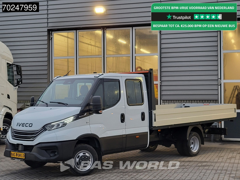 Iveco Daily 35C18 3.0 180PK Nwe model 2025 Dubbel Cabine Open laadbak Navi ACC LED 3,5T Trekvermogen Pritsche Pickup 3m3 Airco Dubbel cabine - Dostavno vozilo s ravnom platformom: slika 1 Iveco Daily 35C18 3.0 180PK Nwe model 2025 Dubbel Cabine Open laadbak Navi ACC LED 3,5T Trekvermogen Pritsche Pickup 3m3 Airco Dubbel cabine - Dostavno vozilo s ravnom platformom: slika 1