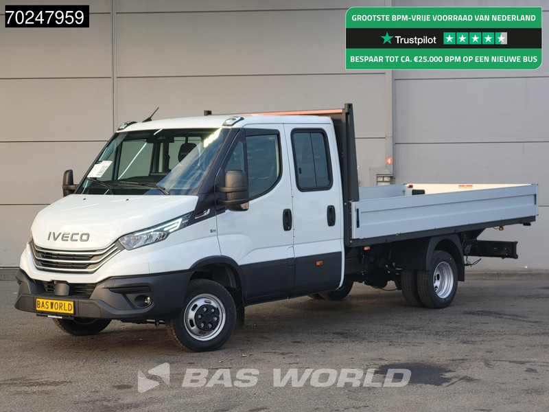 Iveco Daily 35C18 3.0L Automaat 180PK Dubbel Cabine Open Laadbak 2025-Model Dubbellucht 3,5t Trekvermogen ACC LED Navi Euro6 Pritsche Pickup - Dostavno vozilo s ravnom platformom: slika 1 Iveco Daily 35C18 3.0L Automaat 180PK Dubbel Cabine Open Laadbak 2025-Model Dubbellucht 3,5t Trekvermogen ACC LED Navi Euro6 Pritsche Pickup - Dostavno vozilo s ravnom platformom: slika 1