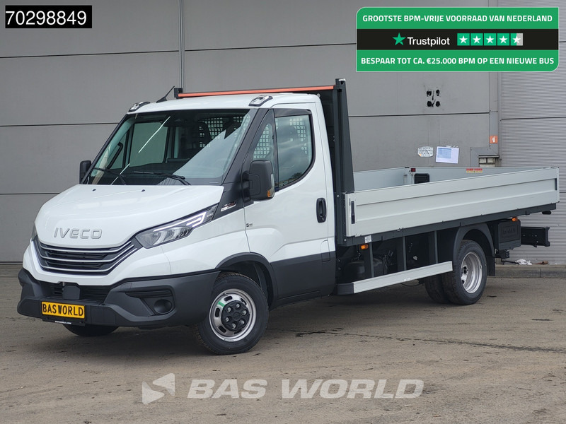 Iveco Daily 35C21 3.0L Automaat Open Laadbak 3,5t Trekhaak 210PK Dubbellucht ACC LED Airco Cruise Euro6 Pritsche Pickup Open Box Airco Trekh - Dostavno vozilo s ravnom platformom: slika 1 Iveco Daily 35C21 3.0L Automaat Open Laadbak 3,5t Trekhaak 210PK Dubbellucht ACC LED Airco Cruise Euro6 Pritsche Pickup Open Box Airco Trekh - Dostavno vozilo s ravnom platformom: slika 1