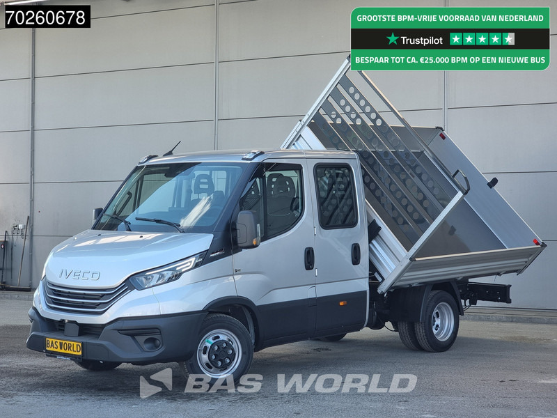 Iveco Daily 35C21 3 zijdige Kipper Dubbel Cabine 210PK 3.0L Dubbellucht Airco Cruise LED Camera Tipper Benne Kieper 2m3 Airco - Dostavno vozilo kiper: slika 1 Iveco Daily 35C21 3 zijdige Kipper Dubbel Cabine 210PK 3.0L Dubbellucht Airco Cruise LED Camera Tipper Benne Kieper 2m3 Airco - Dostavno vozilo kiper: slika 1
