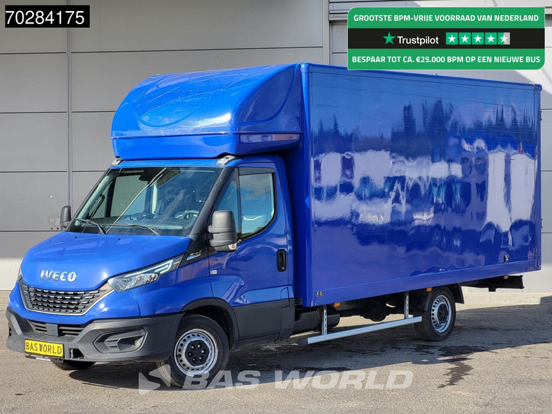 Iveco Daily 35S14 Automaat 488cm lang Bakwagen Achterdeuren Airco Cruise Camera Euro6 Meubelbak Koffer 23m3 Airco Cruise control - Dostavno vozilo sa zatvorenim sandukom: slika 1 Iveco Daily 35S14 Automaat 488cm lang Bakwagen Achterdeuren Airco Cruise Camera Euro6 Meubelbak Koffer 23m3 Airco Cruise control - Dostavno vozilo sa zatvorenim sandukom: slika 1
