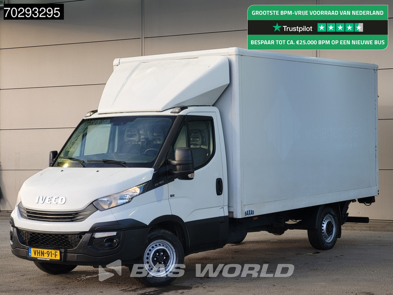 Iveco Daily 35S16 Laadklep 3,5t Trekhaak Bakwagen Airco Euro6 Meubelbak Koffer 19m3 Airco Trekhaak - Dostavno vozilo sa zatvorenim sandukom: slika 1 Iveco Daily 35S16 Laadklep 3,5t Trekhaak Bakwagen Airco Euro6 Meubelbak Koffer 19m3 Airco Trekhaak - Dostavno vozilo sa zatvorenim sandukom: slika 1