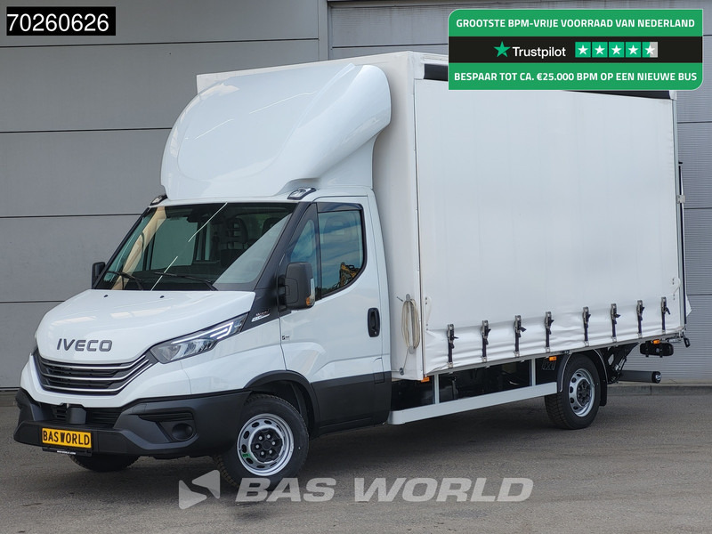Iveco Daily 35S21 3.0L 210PK Automaat Schuifzeilen Laadklep ACC LED CarPlay Euro6 Schuifzeil Zeilen Koffer Meubelbak Bakwagen Airco - Dostavno vozilo sa ceradom: slika 1 Iveco Daily 35S21 3.0L 210PK Automaat Schuifzeilen Laadklep ACC LED CarPlay Euro6 Schuifzeil Zeilen Koffer Meubelbak Bakwagen Airco - Dostavno vozilo sa ceradom: slika 1