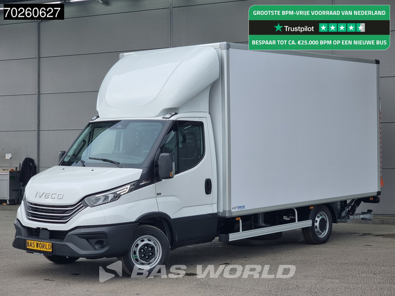 Iveco Daily 35S21 3.0L Automaat NIEUW MODEL Laadklep Zijdeur ACC CarPlay Lat om Lat Bakwagen Meubelbak Koffer 21m3 Airco - Dostavno vozilo sa zatvorenim sandukom: slika 1 Iveco Daily 35S21 3.0L Automaat NIEUW MODEL Laadklep Zijdeur ACC CarPlay Lat om Lat Bakwagen Meubelbak Koffer 21m3 Airco - Dostavno vozilo sa zatvorenim sandukom: slika 1