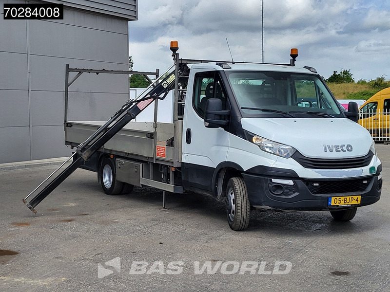 Iveco Daily 50C15 3.0L Euro6 Kraanwagen HIAB 013T PTO 3,5t Trekhaak Airco Cruise Kraan Crane Kranwagen Pickup Pritsche Airco Trekhaak Cruise - Dostavno vozilo s ravnom platformom: slika 1 Iveco Daily 50C15 3.0L Euro6 Kraanwagen HIAB 013T PTO 3,5t Trekhaak Airco Cruise Kraan Crane Kranwagen Pickup Pritsche Airco Trekhaak Cruise - Dostavno vozilo s ravnom platformom: slika 1