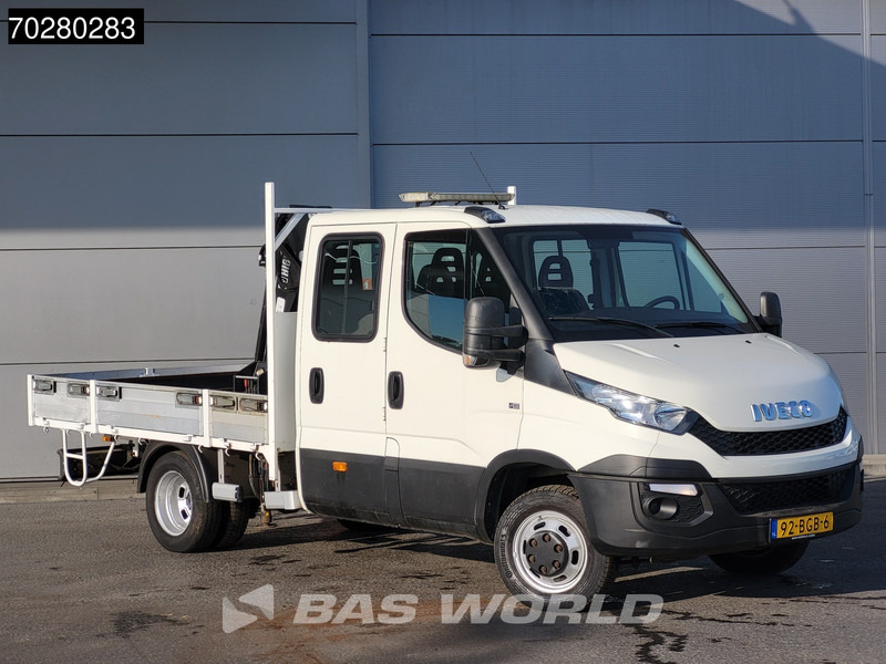 Iveco Daily 50C17 3,0L Automaat HIAB 017T-2 DC Open laadbak Kraan Dubbellucht Airco Euro6 Pickup Crane Kraanwagen Pritsche Airco Dubbel cabi - Dostavno vozilo s ravnom platformom: slika 5 Iveco Daily 50C17 3,0L Automaat HIAB 017T-2 DC Open laadbak Kraan Dubbellucht Airco Euro6 Pickup Crane Kraanwagen Pritsche Airco Dubbel cabi - Dostavno vozilo s ravnom platformom: slika 5