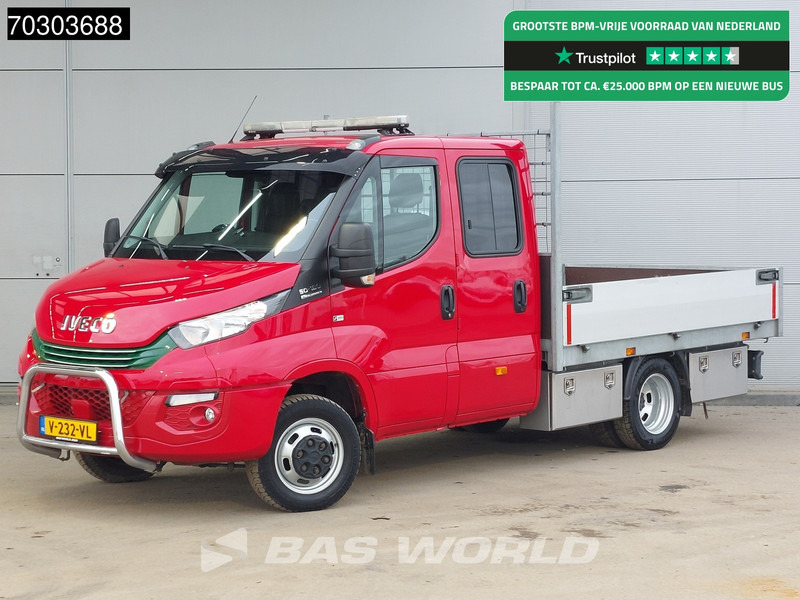 Iveco Daily 50C18 3.0L Automaat Open Laadbak Dubbellucht 3,5t Trekhaak Navi Airco Cruise Camera APK 07-2026 Euro6 Pritsche Pickup Open Box A - Dostavno vozilo s ravnom platformom: slika 1 Iveco Daily 50C18 3.0L Automaat Open Laadbak Dubbellucht 3,5t Trekhaak Navi Airco Cruise Camera APK 07-2026 Euro6 Pritsche Pickup Open Box A - Dostavno vozilo s ravnom platformom: slika 1