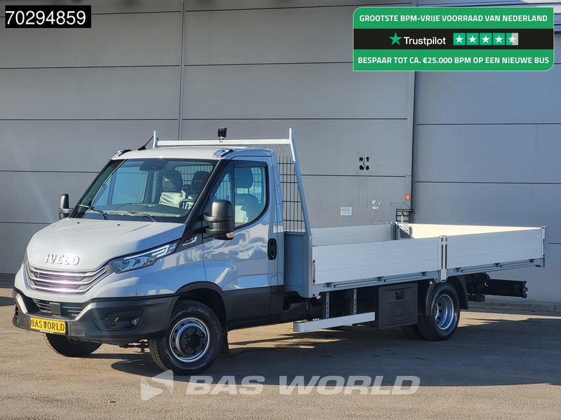 Iveco Daily 72C21 512cm XXL 3.0L Automaat Open Laadbak 210PK 3,5t Trekhaak LED Camera Airco Cruise CarPlay Euro6 Pritsche Pickup Open Box Ai - Dostavno vozilo s ravnom platformom: slika 1 Iveco Daily 72C21 512cm XXL 3.0L Automaat Open Laadbak 210PK 3,5t Trekhaak LED Camera Airco Cruise CarPlay Euro6 Pritsche Pickup Open Box Ai - Dostavno vozilo s ravnom platformom: slika 1