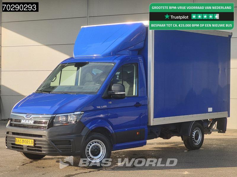 MAN TGE 3.120 D'Hollandia 1000KG Laadklep Bakwagen Airco Euro6 Meubelbak Koffer 15m3 Airco - Dostavno vozilo sa zatvorenim sandukom: slika 1 MAN TGE 3.120 D'Hollandia 1000KG Laadklep Bakwagen Airco Euro6 Meubelbak Koffer 15m3 Airco - Dostavno vozilo sa zatvorenim sandukom: slika 1