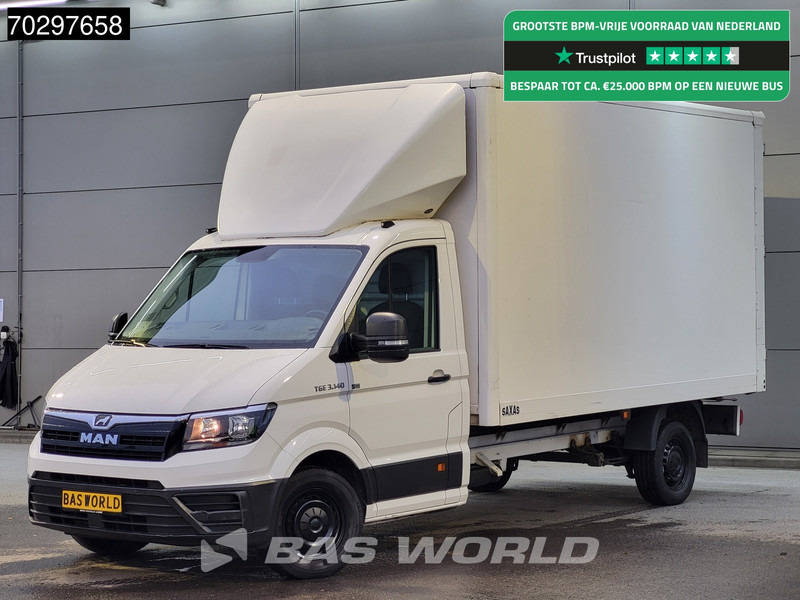 MAN TGE 3.140 Bakwagen Achterdeuren Airco Cruise Camera Euro6 Meubelbak Koffer Airco Cruise control - Dostavno vozilo sa zatvorenim sandukom: slika 1 MAN TGE 3.140 Bakwagen Achterdeuren Airco Cruise Camera Euro6 Meubelbak Koffer Airco Cruise control - Dostavno vozilo sa zatvorenim sandukom: slika 1