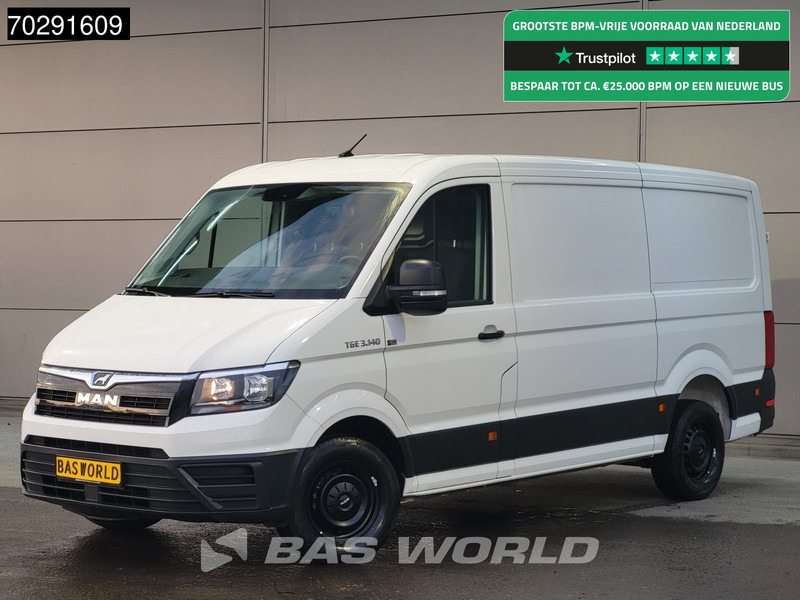 MAN TGE 3.140 L3H2 Trekhaak Airco Cruise Camera Euro6 CarPlay L2H1 Laag Dak 11m3 Airco Trekhaak Cruise control - Furgon: slika 1 MAN TGE 3.140 L3H2 Trekhaak Airco Cruise Camera Euro6 CarPlay L2H1 Laag Dak 11m3 Airco Trekhaak Cruise control - Furgon: slika 1