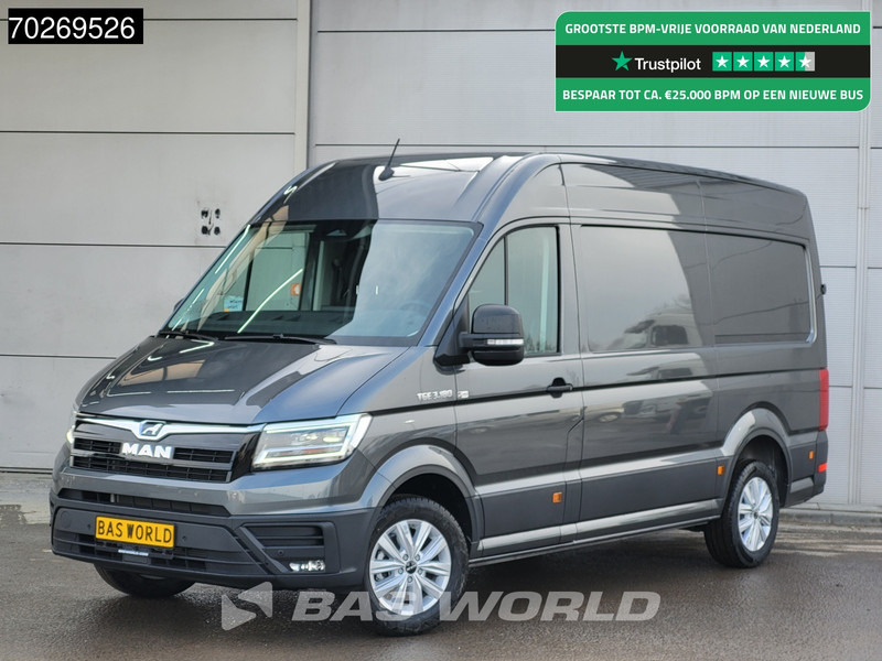 MAN TGE 3.180 Automaat 2025 model Facelift L3H3 Navi CarPlay Camera L2H2 11m3 Airco Cruise control - Furgon: slika 1 MAN TGE 3.180 Automaat 2025 model Facelift L3H3 Navi CarPlay Camera L2H2 11m3 Airco Cruise control - Furgon: slika 1
