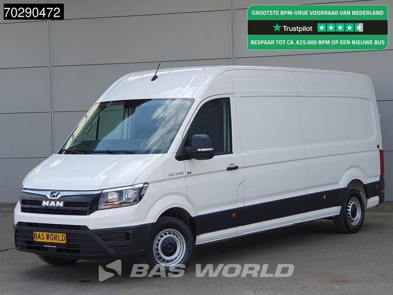 MAN TGE 3.180 COMING SOON! Automaat 180PK L4H3 Airco Cruise Camera Parkeersensoren Euro6 L3H2 15m3 Airco - Furgon: slika 1 MAN TGE 3.180 COMING SOON! Automaat 180PK L4H3 Airco Cruise Camera Parkeersensoren Euro6 L3H2 15m3 Airco - Furgon: slika 1