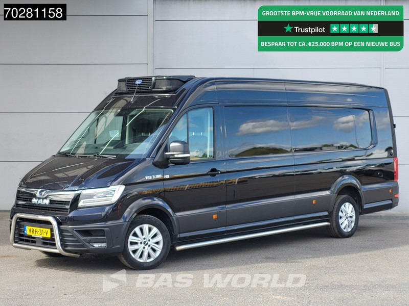 MAN TGE 3.180 Koelwagen Bi-Temp Vriezer Automaat Carrier Pulsor 400mt 230V stekker Trekhaak ACC LED Navi Airco Camera Parkeersensoren Koel Koe - Dostavno vozilo hladnjača: slika 1 MAN TGE 3.180 Koelwagen Bi-Temp Vriezer Automaat Carrier Pulsor 400mt 230V stekker Trekhaak ACC LED Navi Airco Camera Parkeersensoren Koel Koe - Dostavno vozilo hladnjača: slika 1