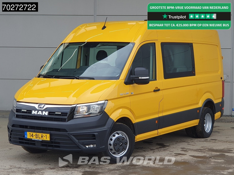 MAN TGE 5.180 Dubbel Cabine Automaat Dubbellucht 180PK Werkplaatsinrichting 3000KG Trekhaak Omvormer Camera Parkeersensoren Airco Cruise Werkl - Furgon: slika 1 MAN TGE 5.180 Dubbel Cabine Automaat Dubbellucht 180PK Werkplaatsinrichting 3000KG Trekhaak Omvormer Camera Parkeersensoren Airco Cruise Werkl - Furgon: slika 1