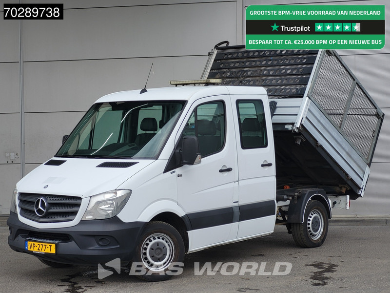 Mercedes-Benz Sprinter 310 CDI Automaat 3 zijdige Kipper Dubbe Cabine Trekhaak Tipper Benne Open laadbak Airco Trekhaak - Dostavno vozilo kiper: slika 1 Mercedes-Benz Sprinter 310 CDI Automaat 3 zijdige Kipper Dubbe Cabine Trekhaak Tipper Benne Open laadbak Airco Trekhaak - Dostavno vozilo kiper: slika 1