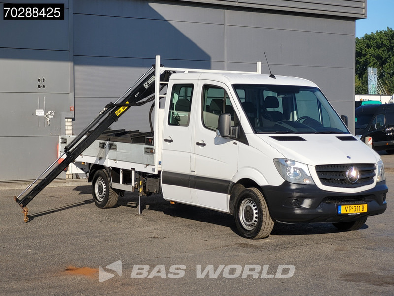 Mercedes-Benz Sprinter 310 CDI Euro6 Automaat Open laadbak Kraanwagen HIAB 017T-2 Navi Airco Euro6 Kraan Crane Kranwagen Pickup Pritsche Airco - Dostavno vozilo s ravnom platformom: slika 1 Mercedes-Benz Sprinter 310 CDI Euro6 Automaat Open laadbak Kraanwagen HIAB 017T-2 Navi Airco Euro6 Kraan Crane Kranwagen Pickup Pritsche Airco - Dostavno vozilo s ravnom platformom: slika 1