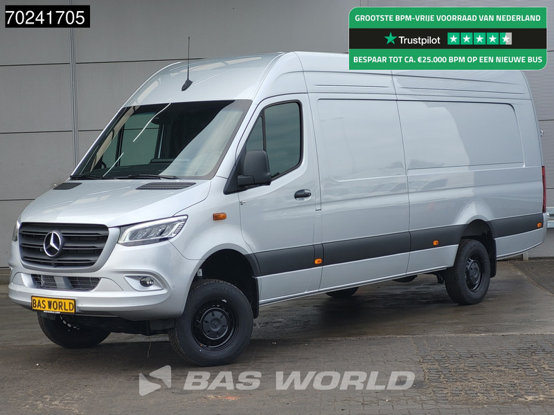 Mercedes-Benz Sprinter 319 CDI Automaat 4x4 190PK L4H2 XXL LED ACC Navi 360Camera 10'' MBUX CarPlay Parkeersensoren Euro6 4wd Allrad L4 Long 15m3 Airco - Furgon: slika 1 Mercedes-Benz Sprinter 319 CDI Automaat 4x4 190PK L4H2 XXL LED ACC Navi 360Camera 10'' MBUX CarPlay Parkeersensoren Euro6 4wd Allrad L4 Long 15m3 Airco - Furgon: slika 1